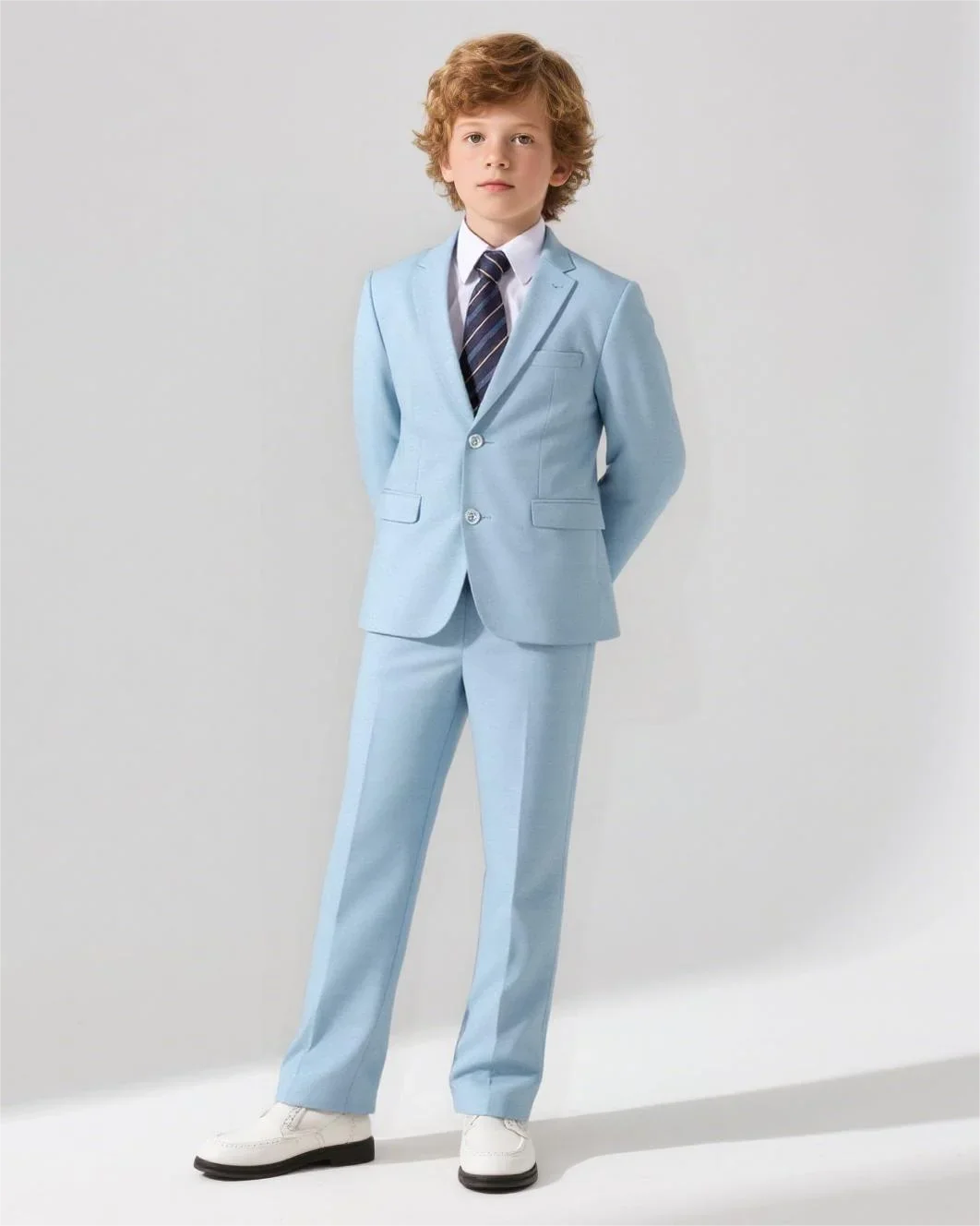 Back-to-school Season Boys Suit 5 Piece Jacket Vest Trousers Shirt Tie random Children's Suits Wedding Performance Formal