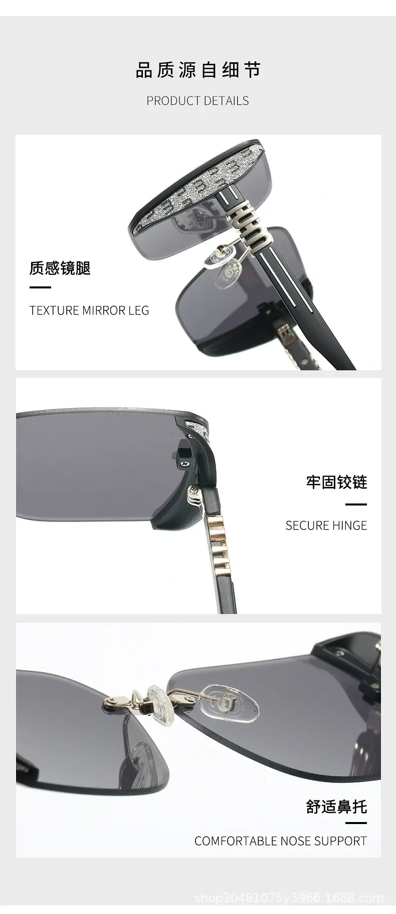 New Fashion Square Sunglasses Women Luxury Brand Anti Strong Light Vintage Large Frame Cool Sun Glasses Gafas De Sol Mujer