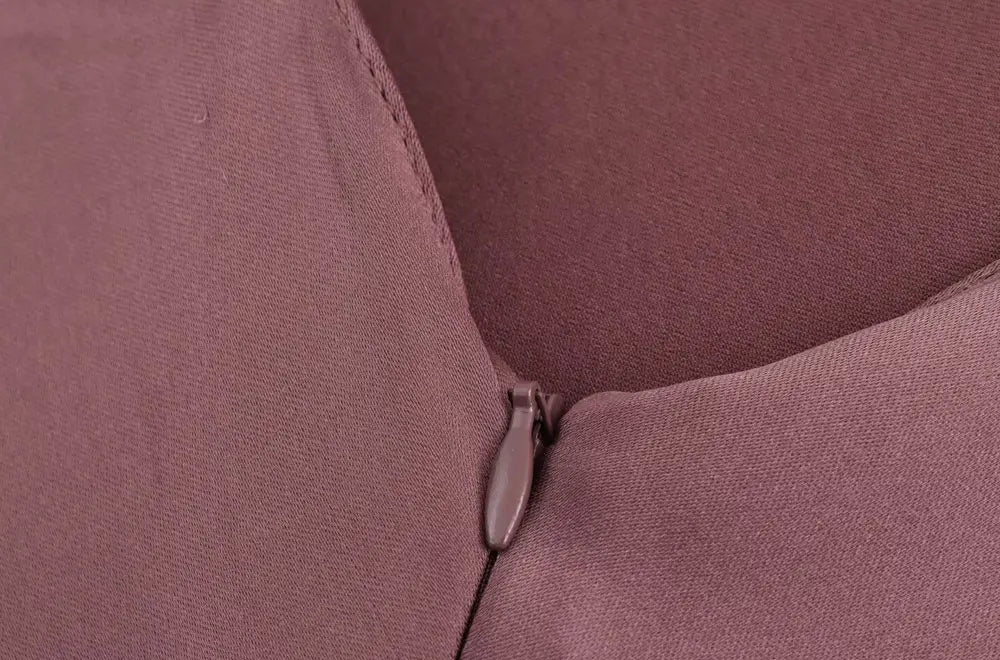 Women's Satin Midi Dress, V Neck, Thin Straps, Backless, Female Dresses, Sexy Fashion