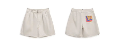 Men's Gurkha Wide Leg Shorts Minimalist Old Money Style Japanese Woven Workwear Casual Thin Summer Daily Men Shorts