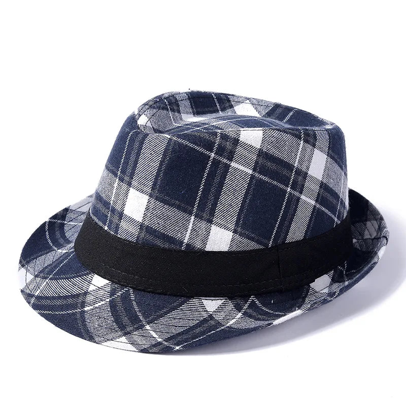 British Style Top Hat European and American New Gentleman Hat Men's Sunshade Jazz Hat Dad Fedoras Bucket Hat Gift