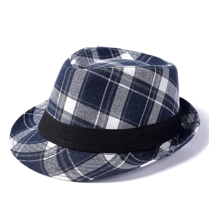 British Style Top Hat European and American New Gentleman Hat Men's Sunshade Jazz Hat Dad Fedoras Bucket Hat Gift