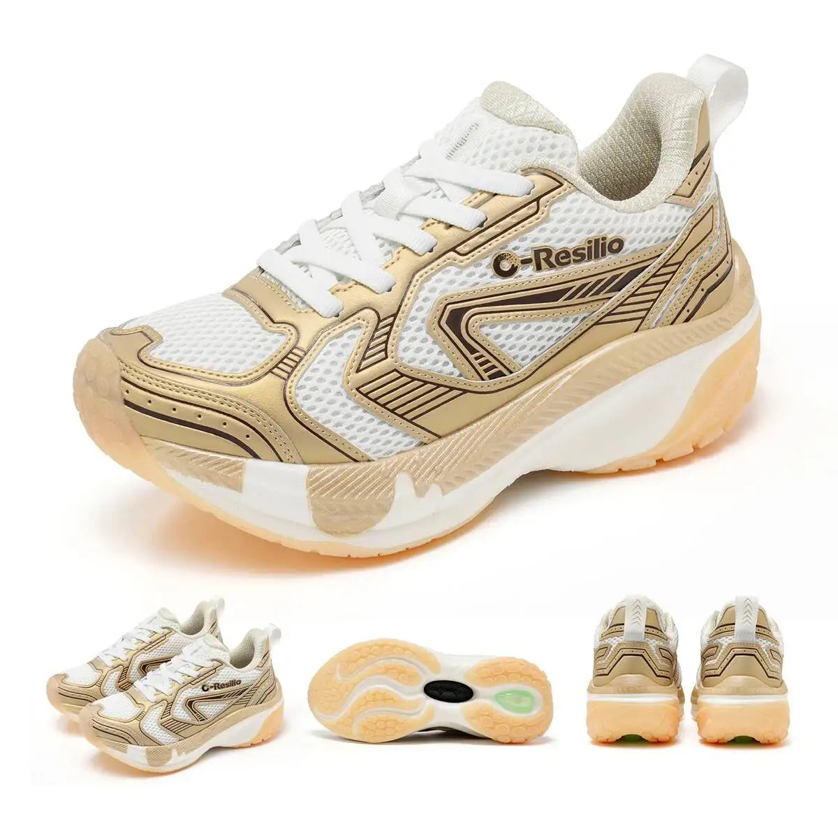 2026 Lightweight Dad Damping Sneakers Men Cushioning Running Sports Casual Shoes For Women Soft And Elastic 25216