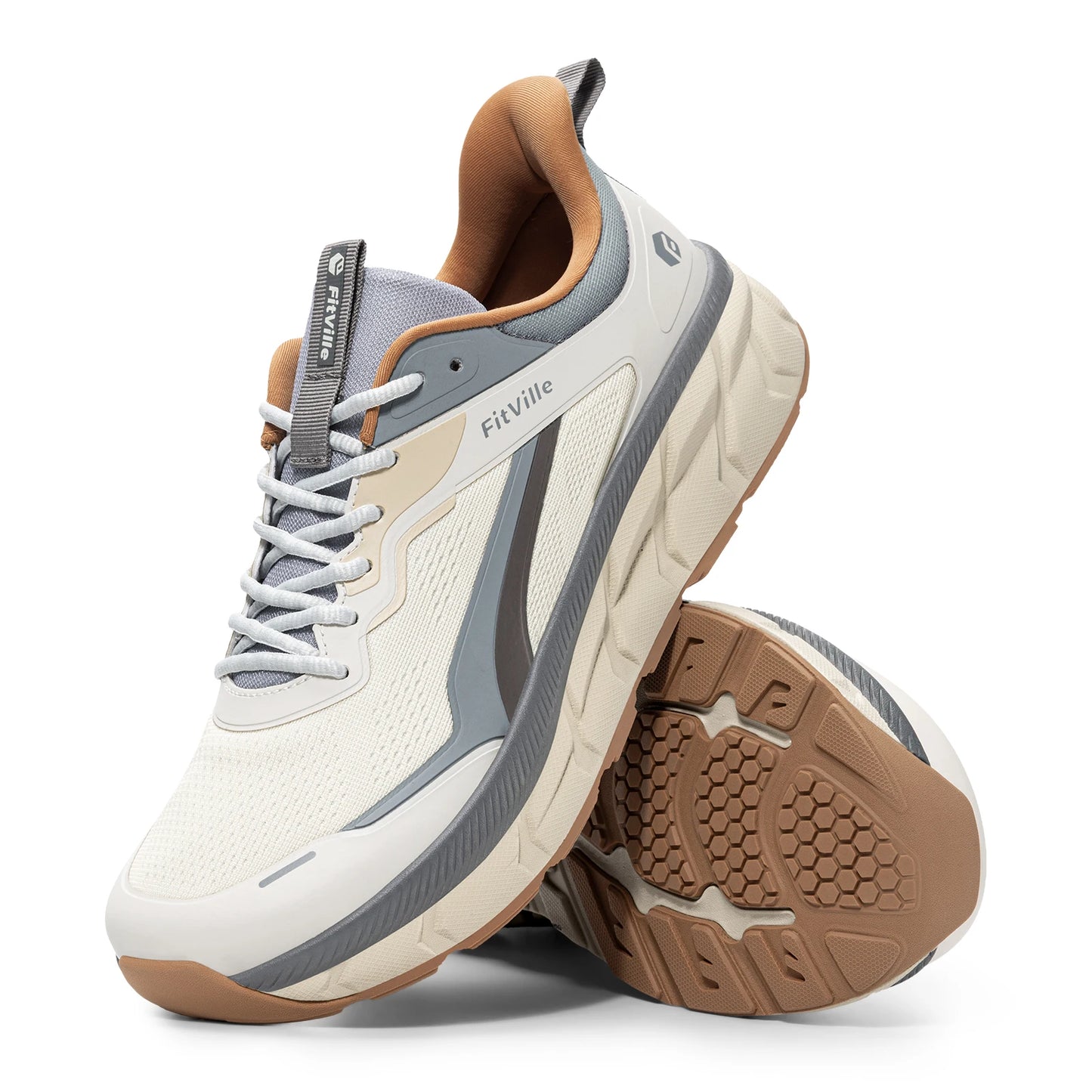 Men's Wide Toe Walking Shoes Cushioning Men's Causal Sneakers Breathable Sports Running Shoes for Men Comfortable Non