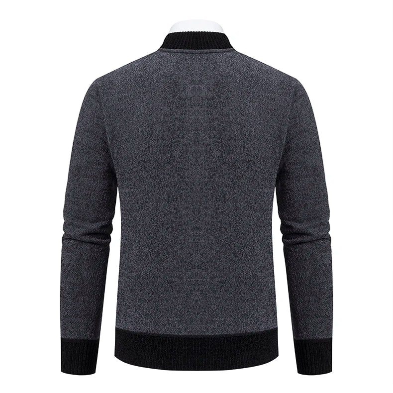 Vintage Men Knitted Sweaters Cadigan Men's Casual Fashion Button Up Cardigans Jackets Autumn Winter Jumper Coat