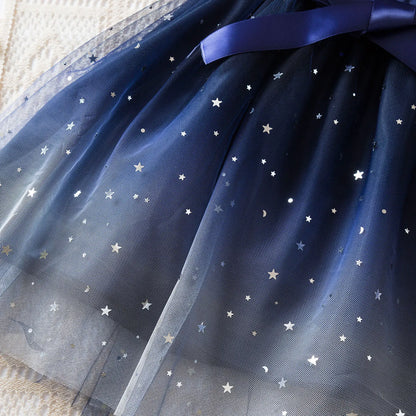 K-Pop Hunters Zoey Rumi Girls Sequin Tutu Dress with Bow Flutter Sleeves Summer Princess Party Outfit for Toddler Kids 2-6Y