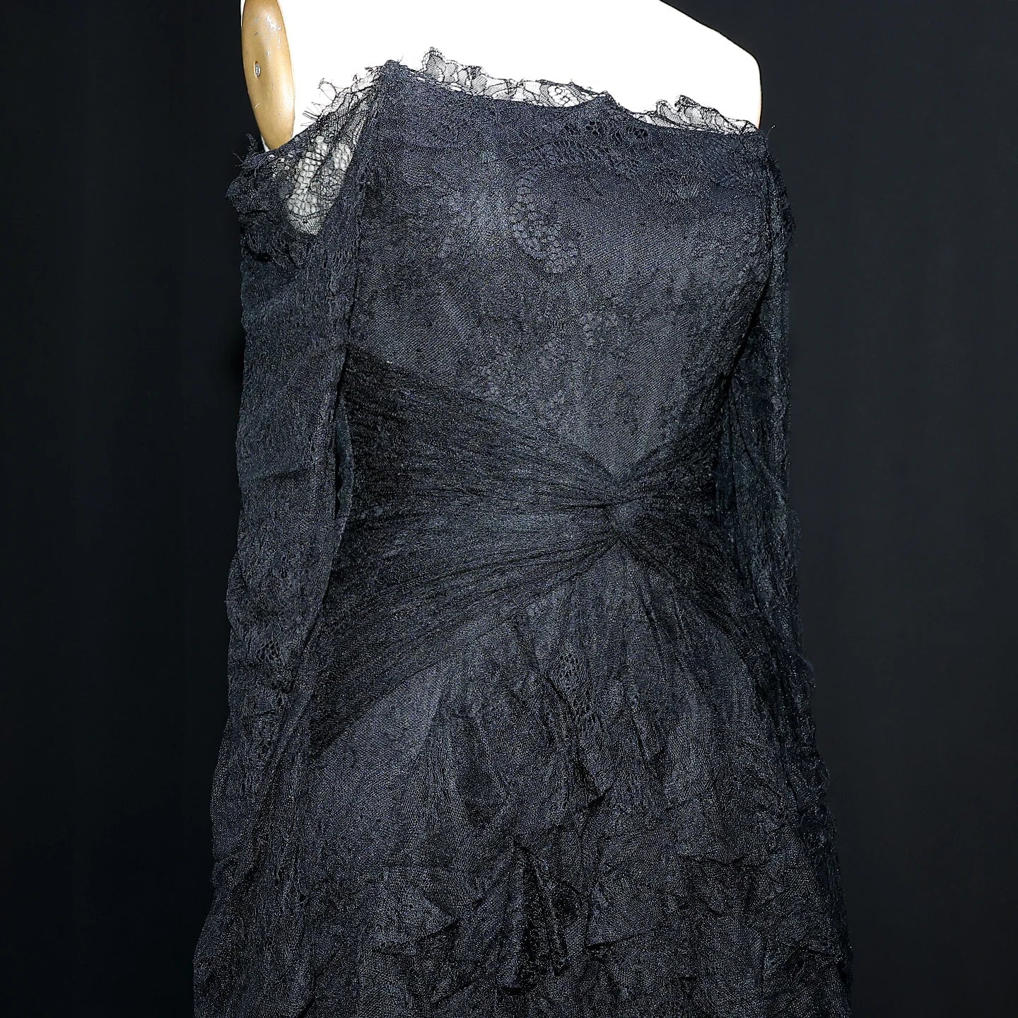 Said Luxury Blue Lace Evening Dress Saudi Arabia Elegant Off Shoulder Wedding Guest Gowns Formal Party Dress SF519 Custom