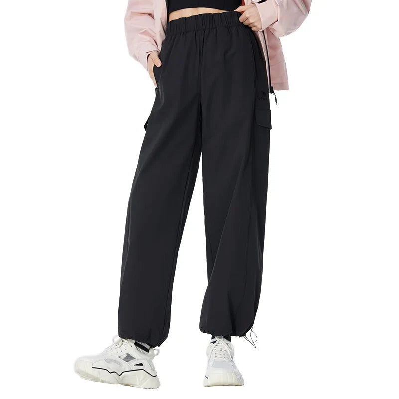 Outdoor Hiking Pants for Women Men's Casual  Trousers 2024 Autumn Sports Pants Loose Functional Overalls  Windproof