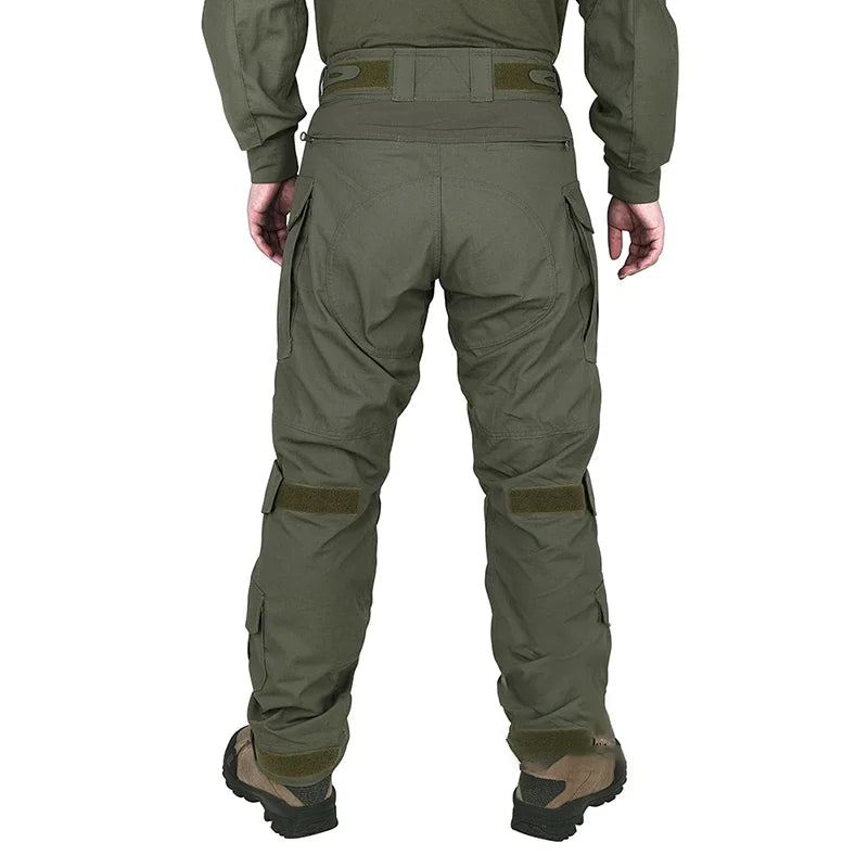 Outdoor Military Tactics Work Pants G3 Cargo Trousers Training Hiking GEN3 Green Spot Combat Tactical Pants Hunting Clothes Men