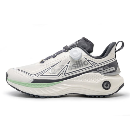 Outdoor Running Sneakers Men Elastic Trail Shoes Lightweight Breathable Women Sneakers Couple Casual Shoes