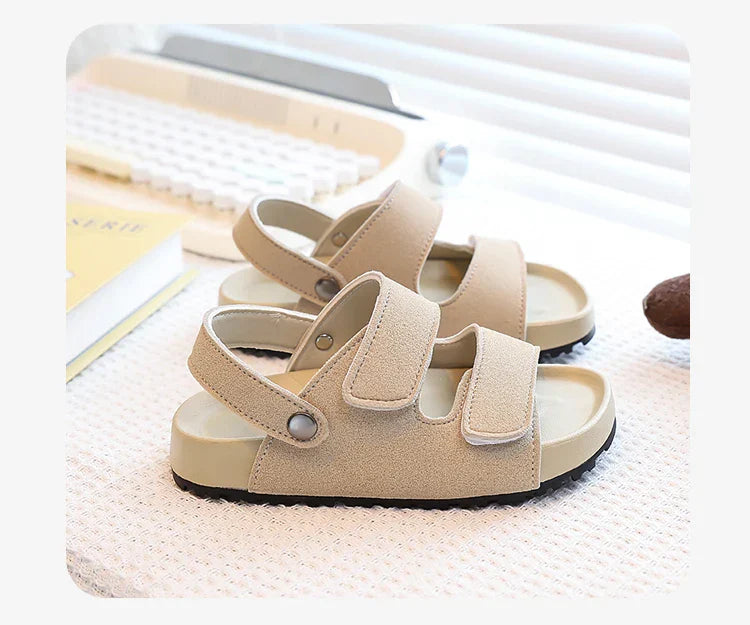 Boy's And Girls' 2026 Summer New  Casual Thick Sole Slides Forest Style Two-Way Sandals