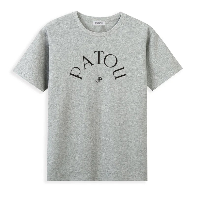 2024 Hot Sales Japan Style Cotton O-Neck Fashion Letter Printed Tees Summer Harajuku Women Loose Short Sleeve T-shirt