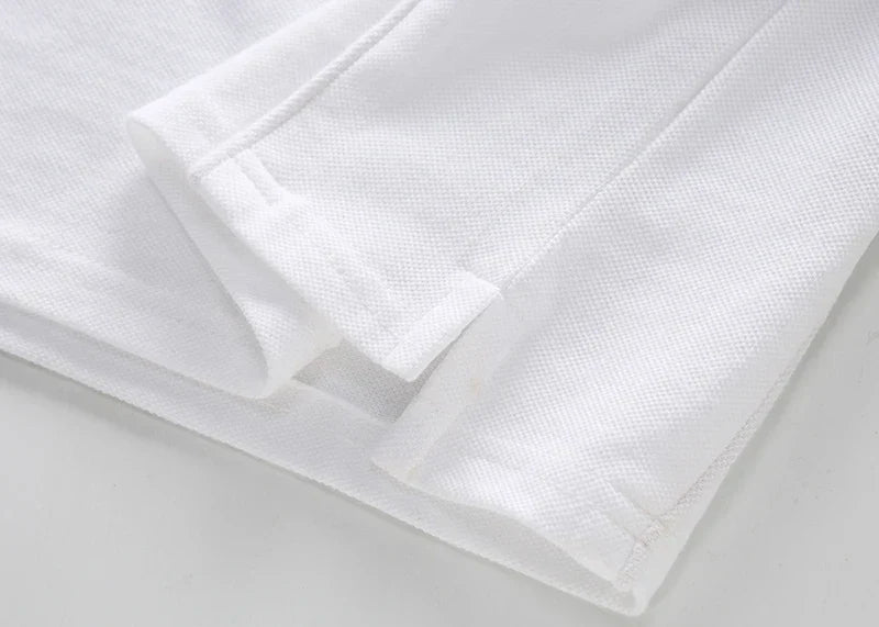 Men's polo shirt England Great Britain Royal casual sports party cotton embroidery luxury contrast color original design