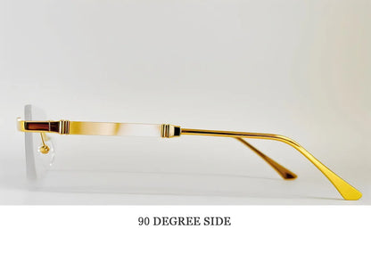 Rimless Sunglasses Women 2026 UV400 Protection Fashion Glasses Vintage Sunscreen Shades Lentes De Sol Mujer Lunette Soleil Femme