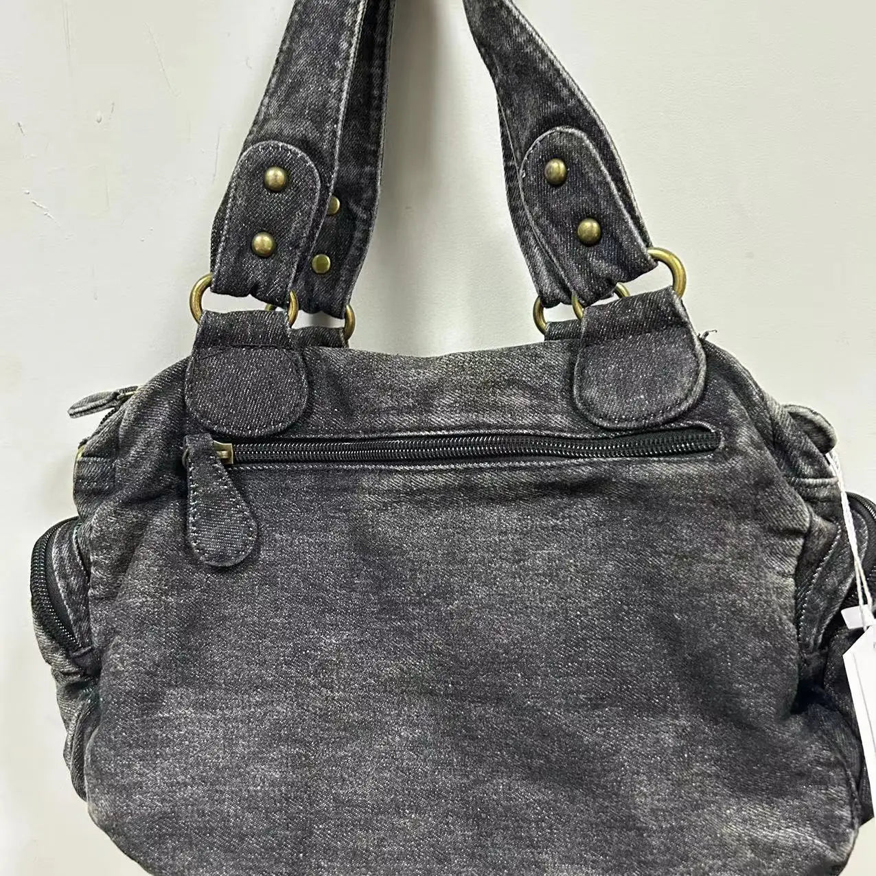 Women Handbags Satchel Top-handle Handbag Denim Shoulder Bag Dumpling Pack Give Gifts Shoulder Bags Phone Money Pack