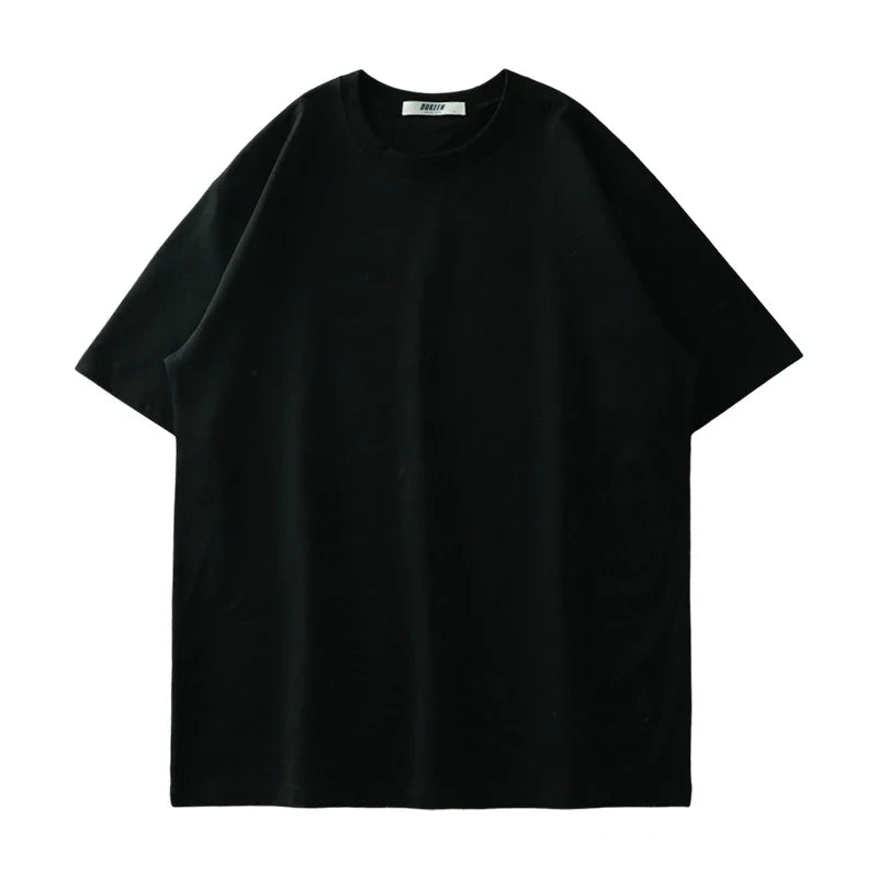 Upf50+ Sorona Fabric Coolness T-Shirt Men Short Sleeve Summer Sun Ice Silk Solid Color Antibacterial Tshirt Men's Clothes