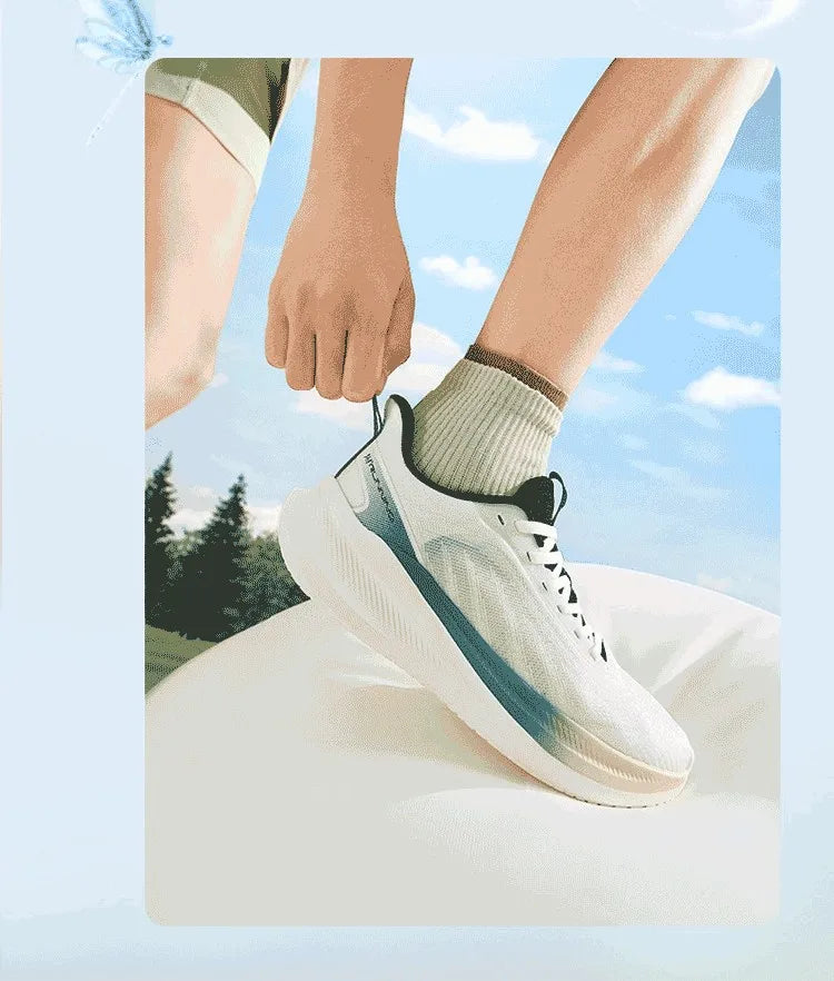 Men Running Shoes Lightweight Breathable Comfortable Wear-resistant Elastic Sole Sneakers 672612217