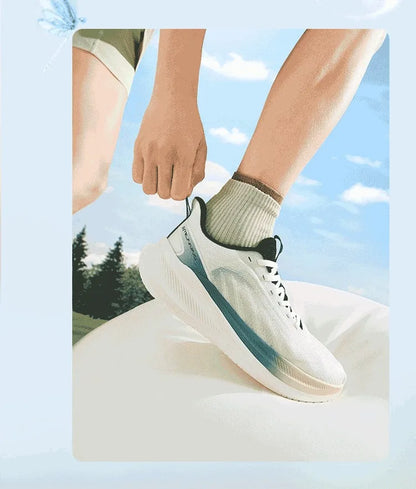 Men Running Shoes Lightweight Breathable Comfortable Wear-resistant Elastic Sole Sneakers 672612217