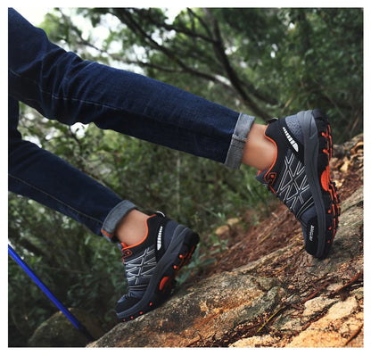 Brand Hiking Shoes Men Mesh Breathable Travel Shoe Outdoor Waterproof Hunting Fishing Shoes Mountain Off-Road Riding Sports Shoe