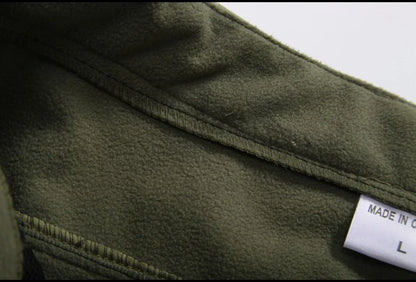 Tactical Pants Soft Shell Fleece Cargo Pants Men Hunting Pants Camouflage  Pant Casual Trousers Unisex Waterproof