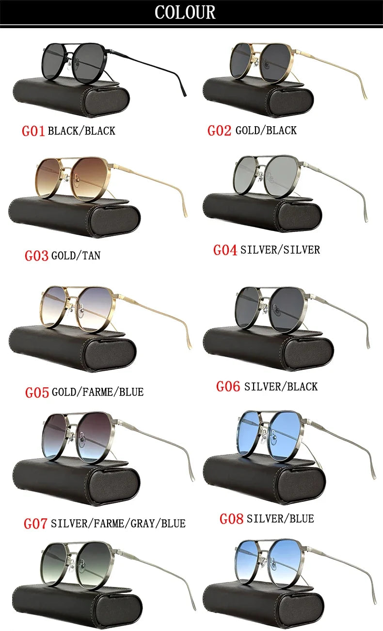 Heavy Metal Sunglasses For Men Round Steampunk Sunglasses Women Trendy Luxe Punk Fashion Glasses Gafas De Sol Hombre Zonnebril