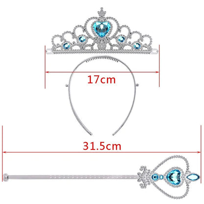 Girls Belle Dress Children Christmas Elegant Princess Costume Baby Summer Halloween Disguise Cosplay Party Fantasy 3-10 Years