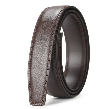 Vintage bat gold automatic buckle belt for men High quality brown/black genuine leather belt , gothic belt , designer belt men