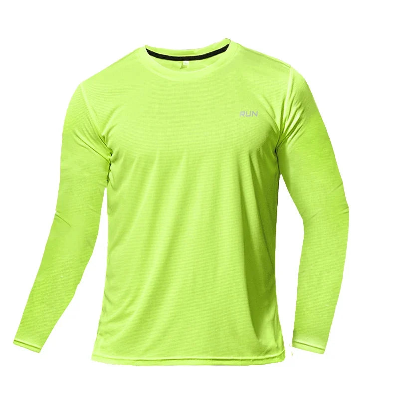 Men's UPF 50+ Sun Protection Shirts Long Sleeve UV Swim Shirt Fishing Hiking Running Rash Guard Quick Dry Lightweight