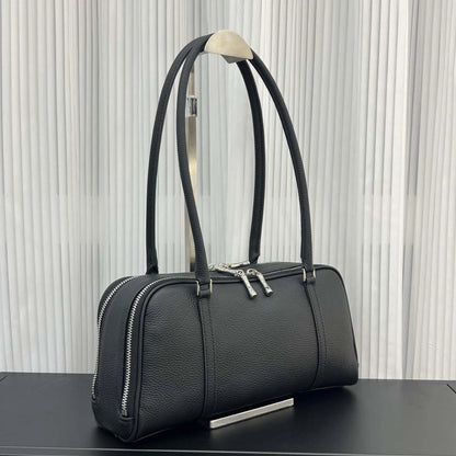 Elegant Versatile Suede Underarm Bags For Women Premium Soft Genuine Leather Shoulder Bag For Office Commute Lady Handbags New