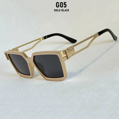 Millionaire Square Sunglasses Women 2026 UV400 Protection Sunglass Men Luxury Brand Design Fashion Glasses Gafas De Sol Hombre