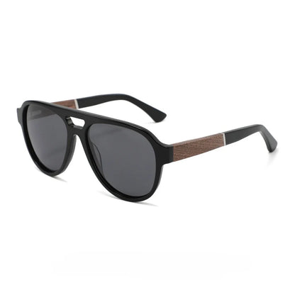 2026 Fashion Top Quality Double Beam Sunglasses Pilot Men Designer Brand Sun Glasses Acetate Women Outdoor UV400 Anti UV Goggles