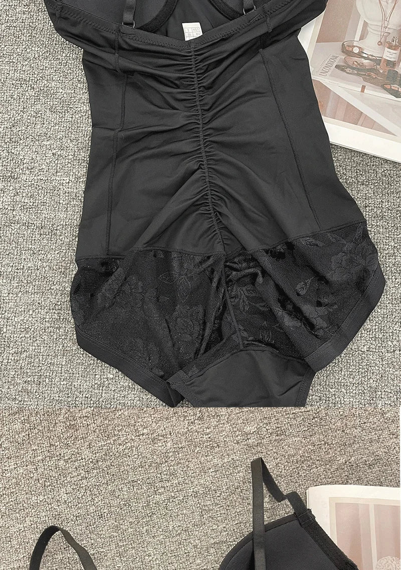 Women Corset Shapewear Bodysuit Tummy Control Tight Slimming body Shaper Bodysuit with Bras