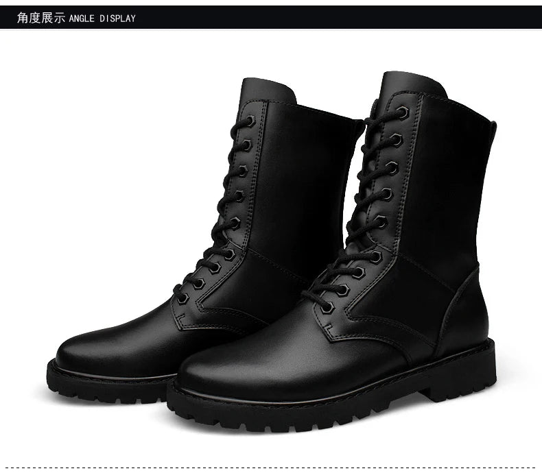 Men Tactical Boots Climbing Shoes Outdoor Military Brand Safety Size Boot Breathable Ankle Casual Hiking Shoes Waterproof Plus