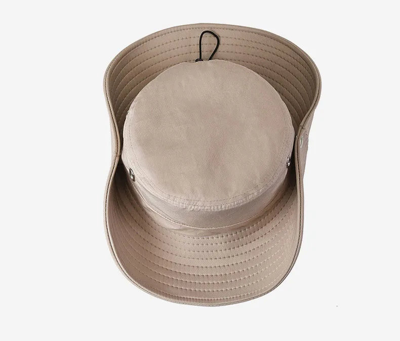 Spring And Summer New Hat Men's Outdoor Mountaineering Sunshade Fisherman Hat Summer Large Brim Breathable Sunscreen Fishing Hat