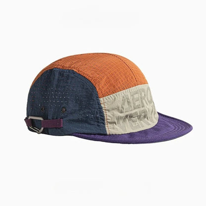Quick Dry 5 Panel Camp Cap Women Summer Breathable Mesh Running Hat Outdoor Sports Adjustable Baseball Caps Men