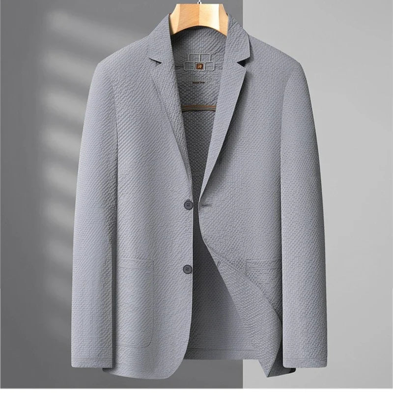 Summer new style suit jacket - Men's fashionable lightweight breathable quick-drying coat with sun protection fabric