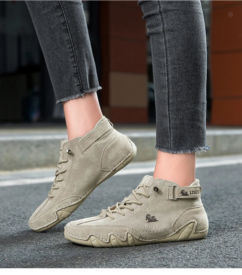 Men's Summer Sneakers Fashion Ankle Boots 2023 New Comfortable Vulcanized Men's Shoes Oversized Couple Work Shoes Zapatos Hombre