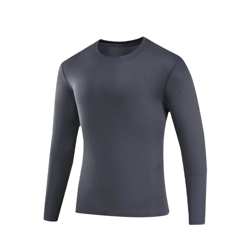 UPF 50+ Men Thin Light Long Sleeve Sun Protection Shirt Quick Dry Moisture Wicking Athletic Tops for Running Fishing Hiking Cycl