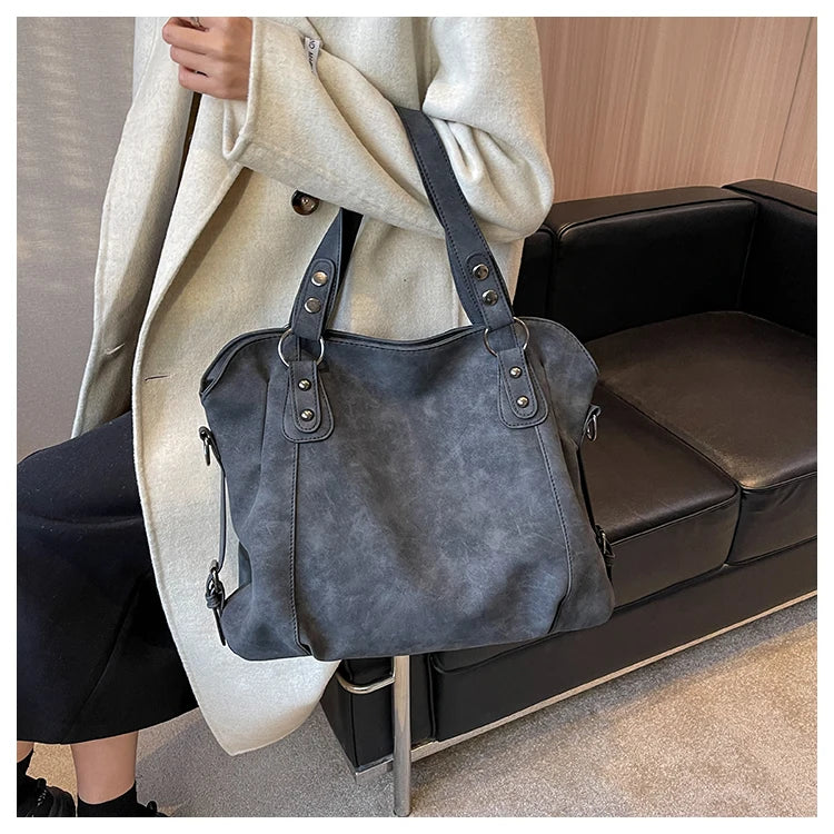 Women's Bag Large Capacity Totes Retro Luxury Handbags High Quality Messenger Bags Vintage Crossbody Bags Brand Shoulder Bags