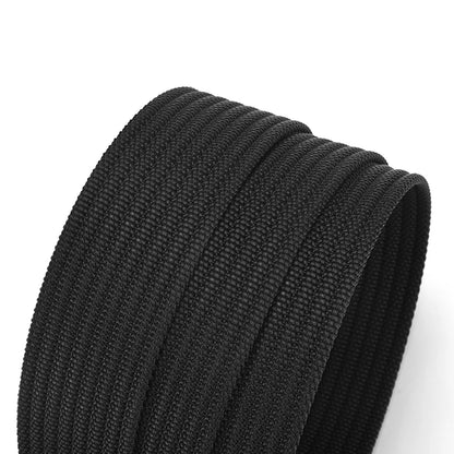 Aluminum Buckle Nylon Belt New Outdoor Belt men's Casual Canvas Woven Belt Leather Belt Men Cinto Preto Y005
