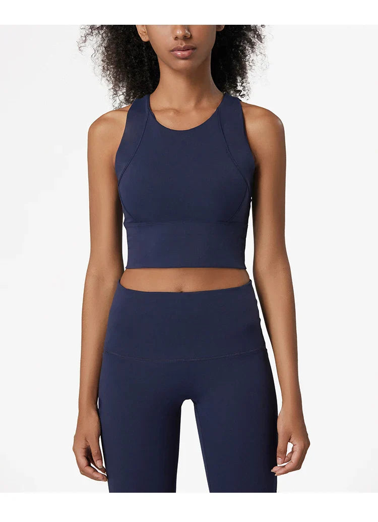 High Elastic Women's 2 Piece Yoga Set with Sports Bra and Leggings High Stretch Pants Bra with Coaster Women's Sports Suit👚