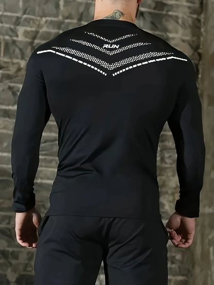 Fashion autumn t-shirts outdoor sports long sleeve running fitness breathable base shirt polka dot basketball shirt