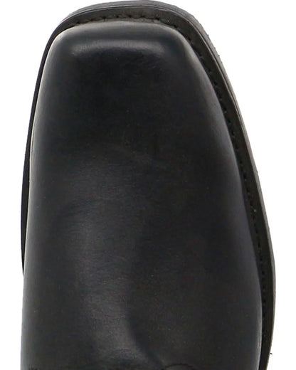 Retro Cowboy Mid Calf Western Pu Leather Man Slip on Shoes Winter Knight Booties Plus Size 39-48 Zapatos Hombre Chelsea Men