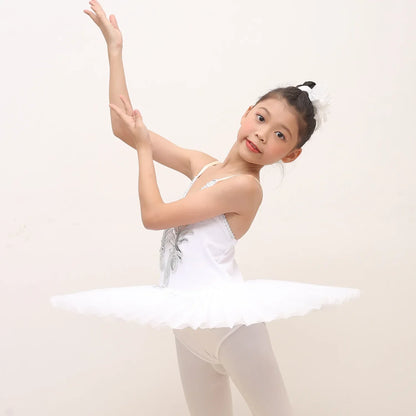 Summer Ballet Dress Women Vestidos Family Look Outfits Adult Ballet Girl Dress Tutu Ballerine Mother Kids Clothes Dance Costumes
