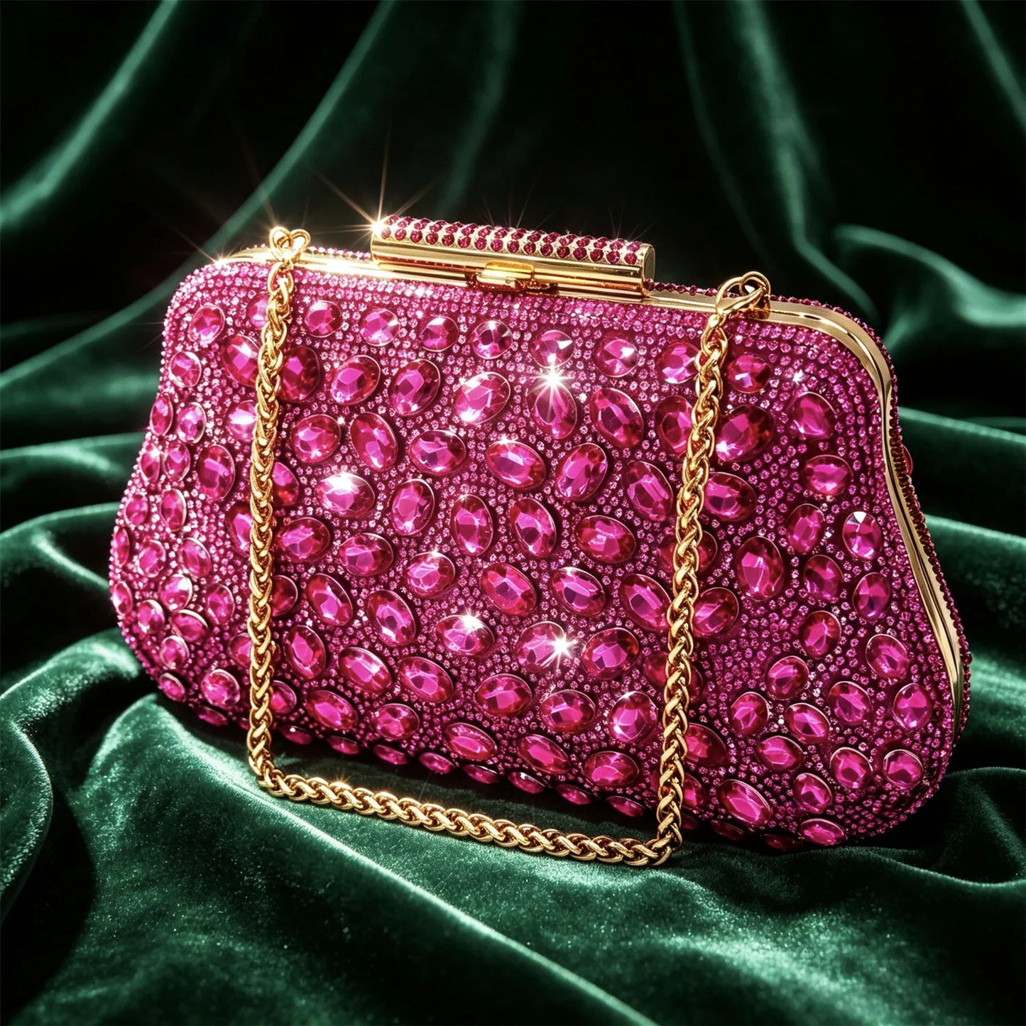Chic Blue Striped Peep Toe High Heels with Matching Rhinestone-Accent Bag Set – Perfect for Weddings and Parties