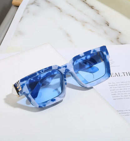 Millionaire Square Sunglasses For Men Vintage Luxury Sunglasses Women Retro Shades Fashion Glasses Gafas De Sol Sonnenbrille Sun