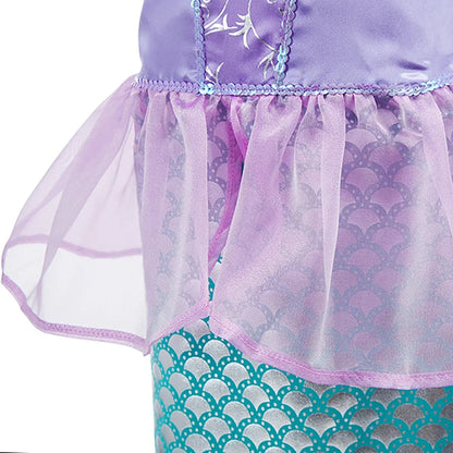 Children Snow White Cinderella Aurora Anna Elsa Costume Girl Cosplay Dress Kids Encanto Mirabel Little Mermaid Halloween Clothes