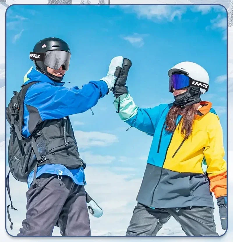 Photochromic Ski Goggles Magnetic Anti-Fog Lenses UV400 Protection Men Women Ski Goggles Snow Sunglasses Sports Eyewear