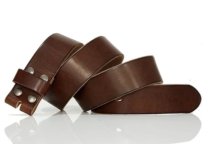 3.8cm width Designers Luxury Brand Belts for Mens High Quality Pin Buckle Male Strap Genuine Leather Waistband,No Buckle