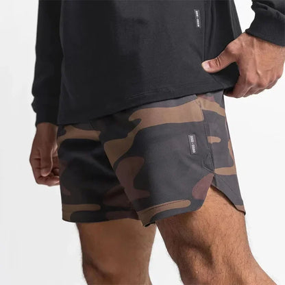 Men's Quick-Drying Shorts Summer Gym Workout Running Basketball Sports Breathable Slim Fit Casual Training Streetwear Fashion‌